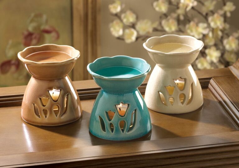 spring floral oil warmers trio 7